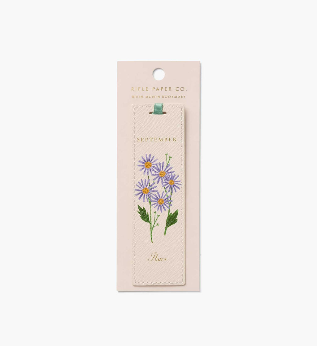 Birth Month Bookmark - September