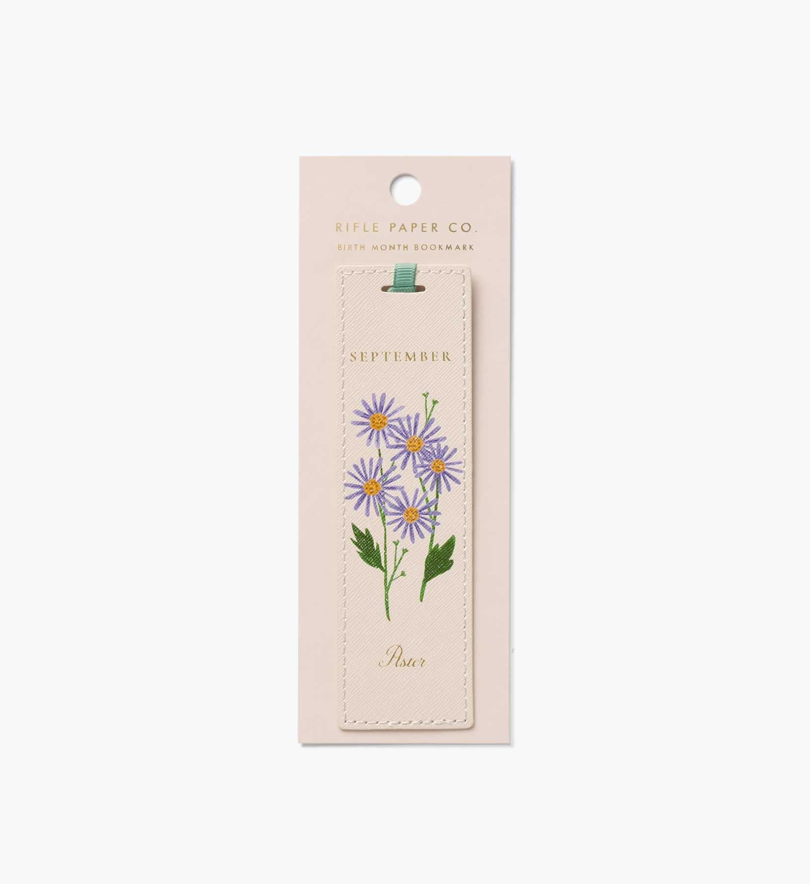 Birth Month Bookmark - September