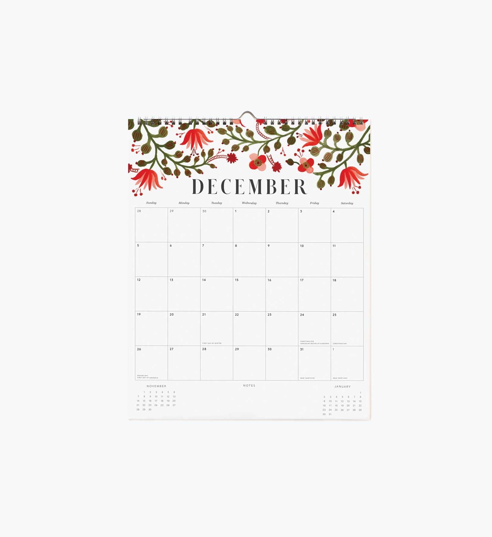 2027 Appointment Calendar - Floral