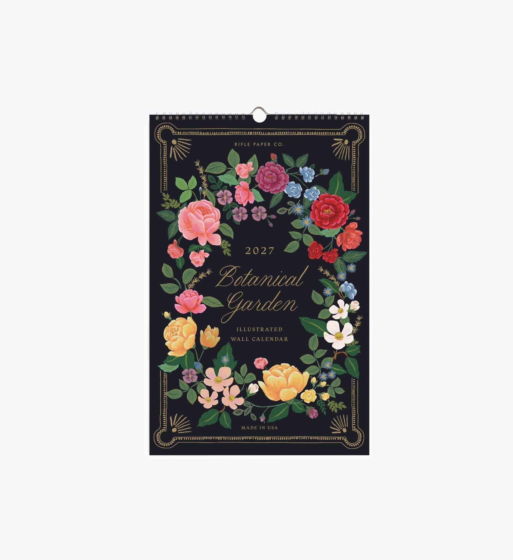 2027 Wall Calendar - Botanical Garden