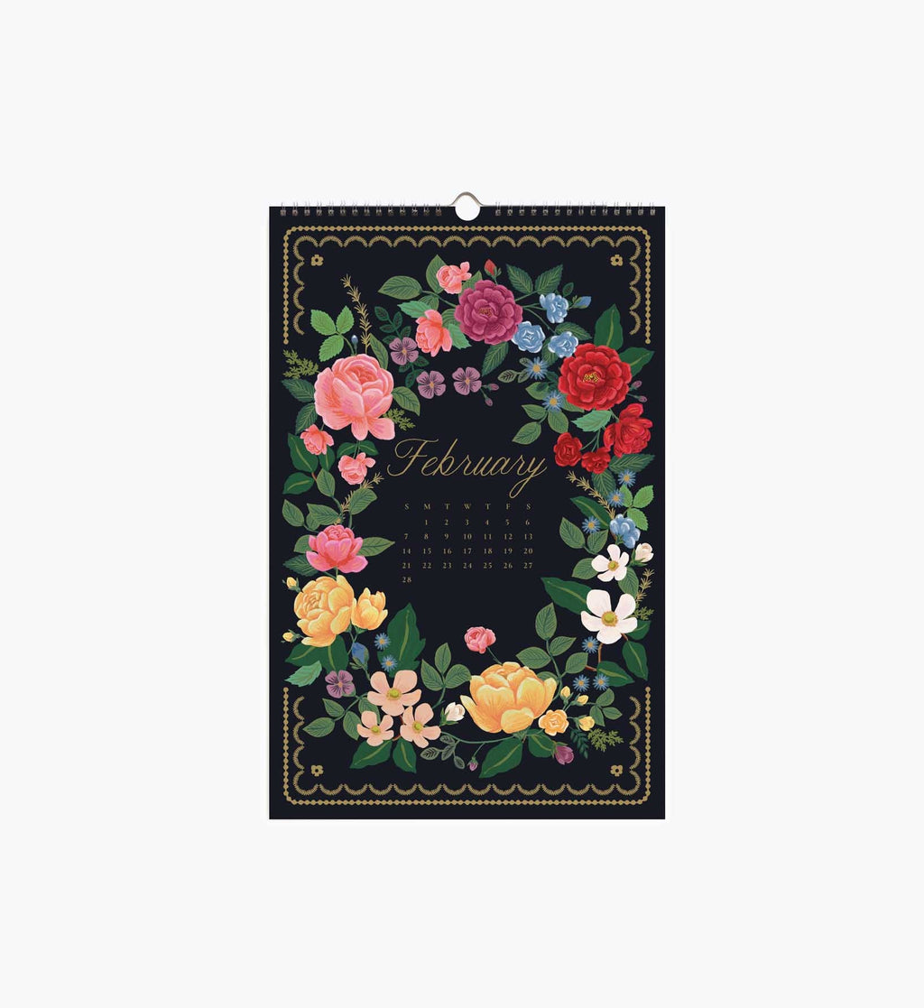2027 Wall Calendar - Botanical Garden