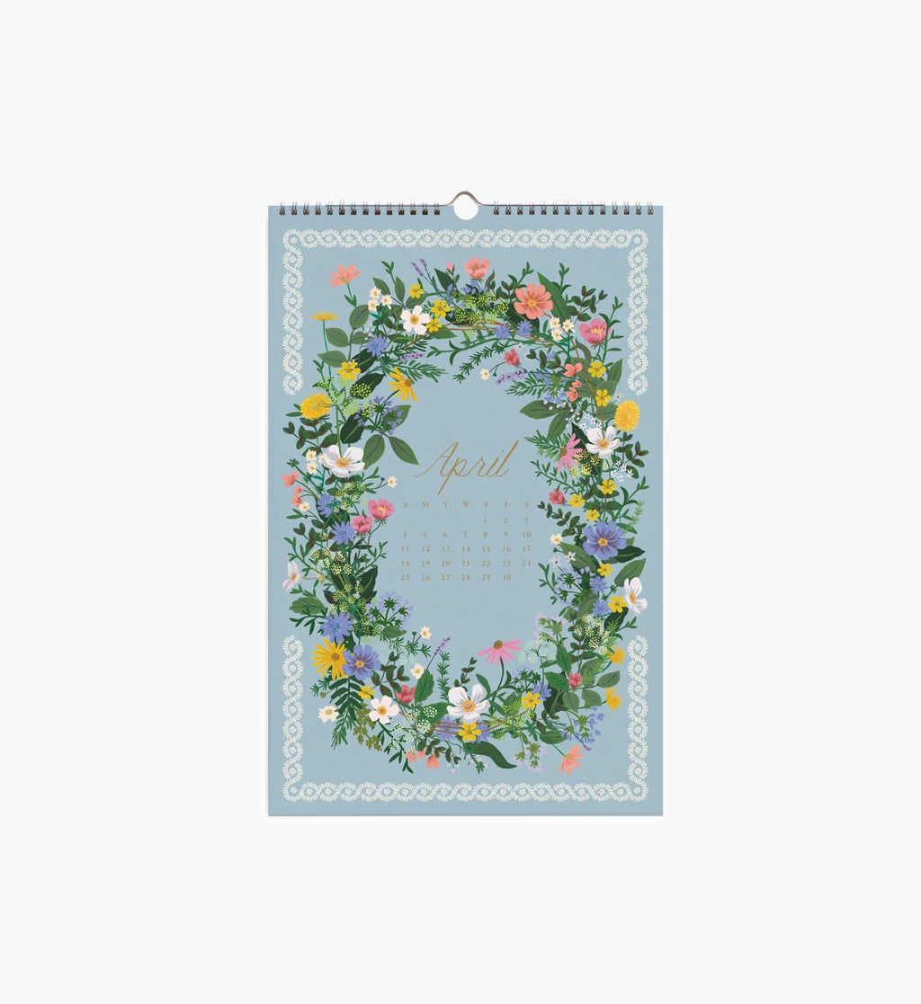 2027 Wall Calendar - Botanical Garden