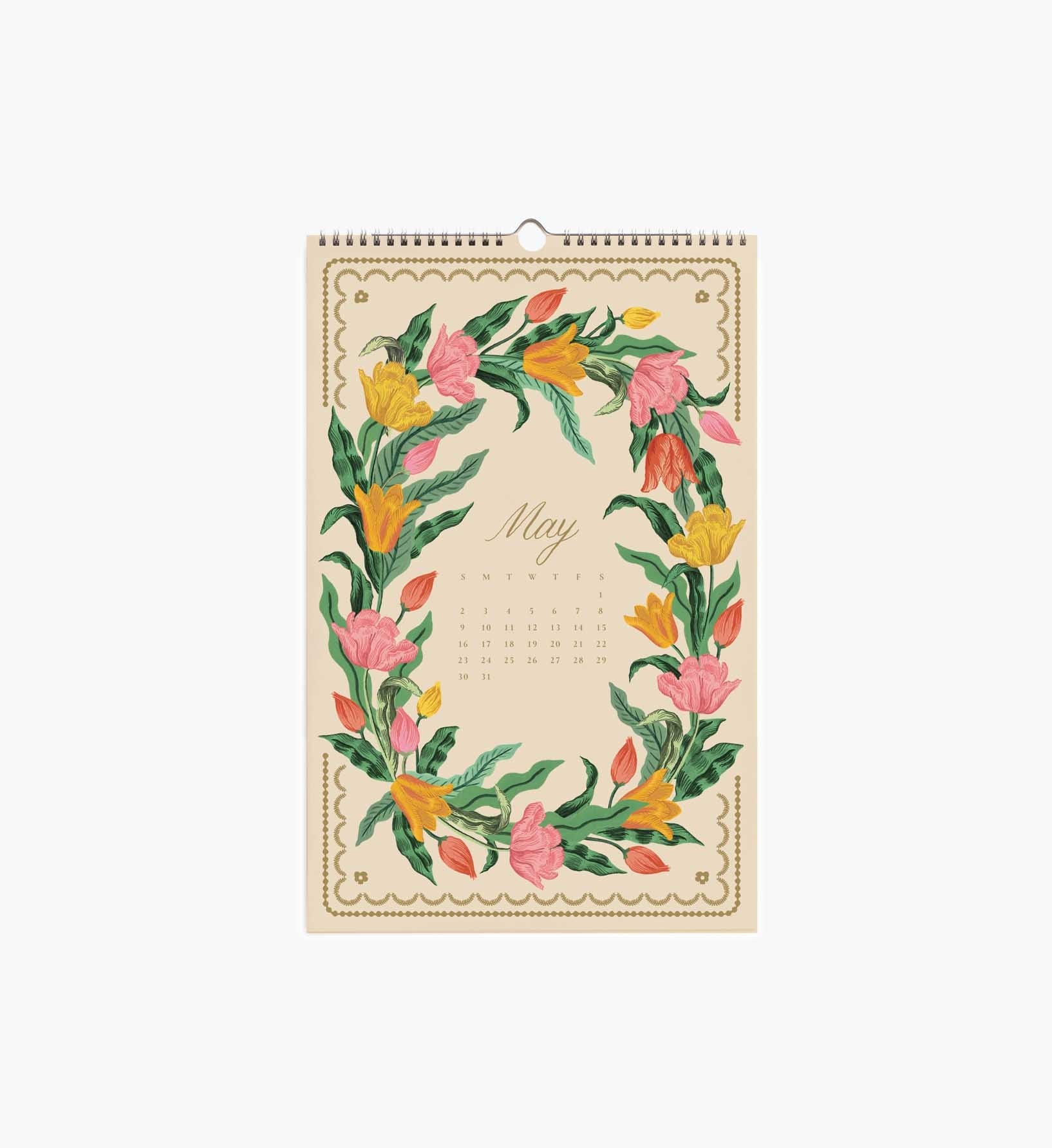 2027 Wall Calendar - Botanical Garden