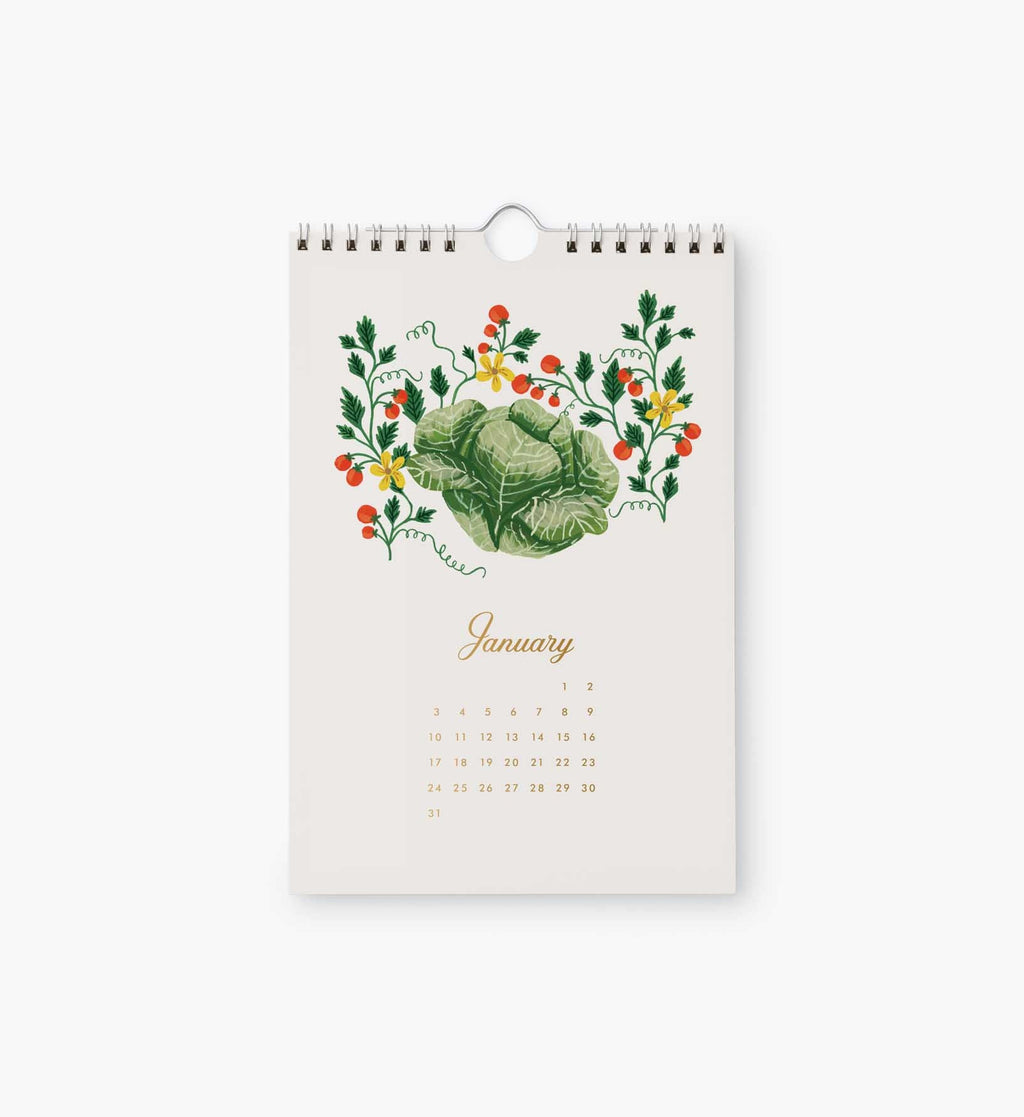 2027 Kitchen Calendar - Garden Study