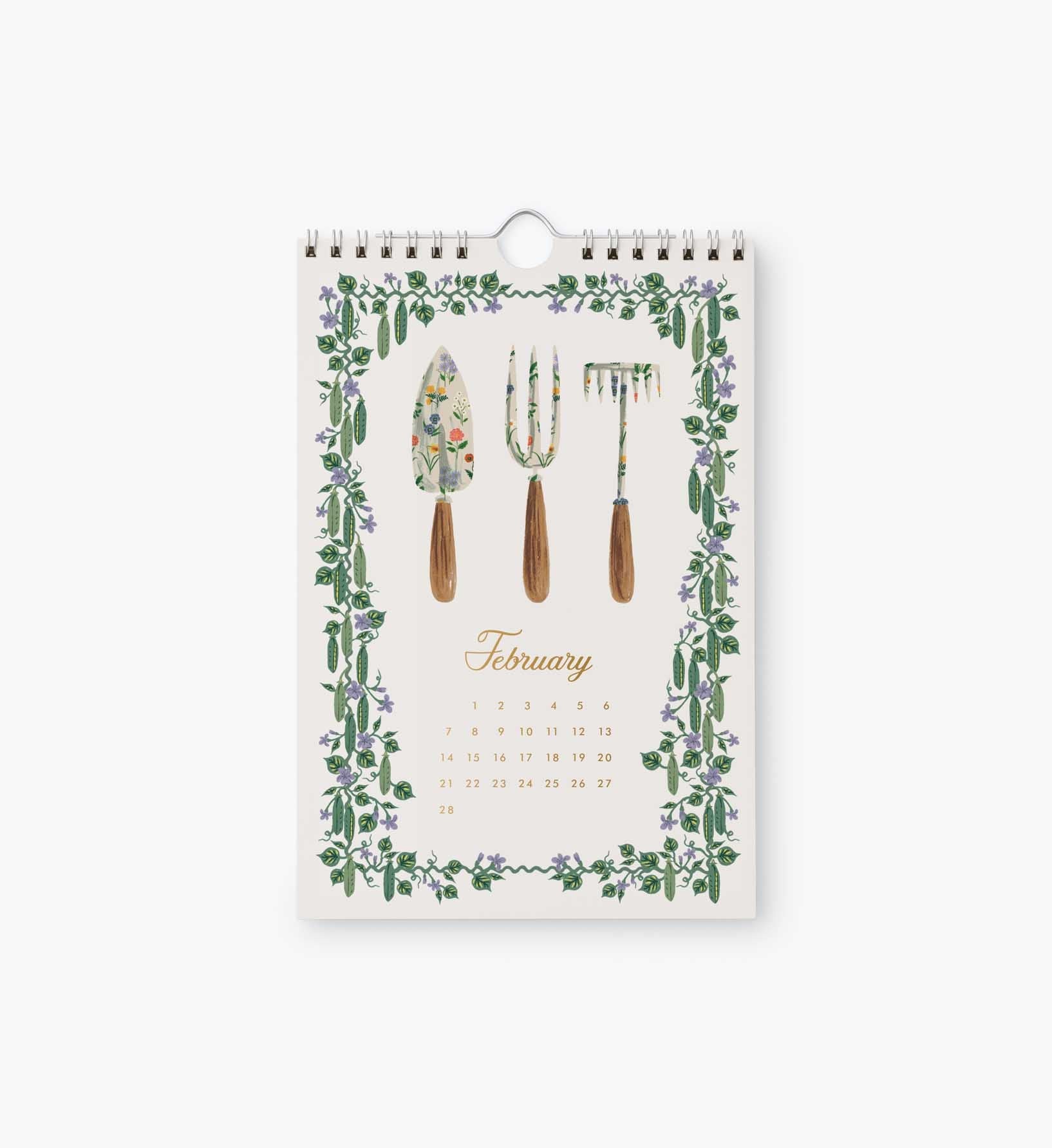 2027 Kitchen Calendar - Garden Study