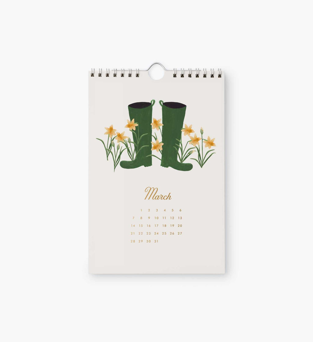2027 Kitchen Calendar - Garden Study