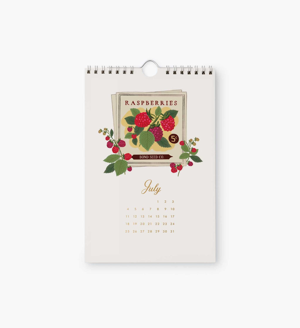 2027 Kitchen Calendar - Garden Study