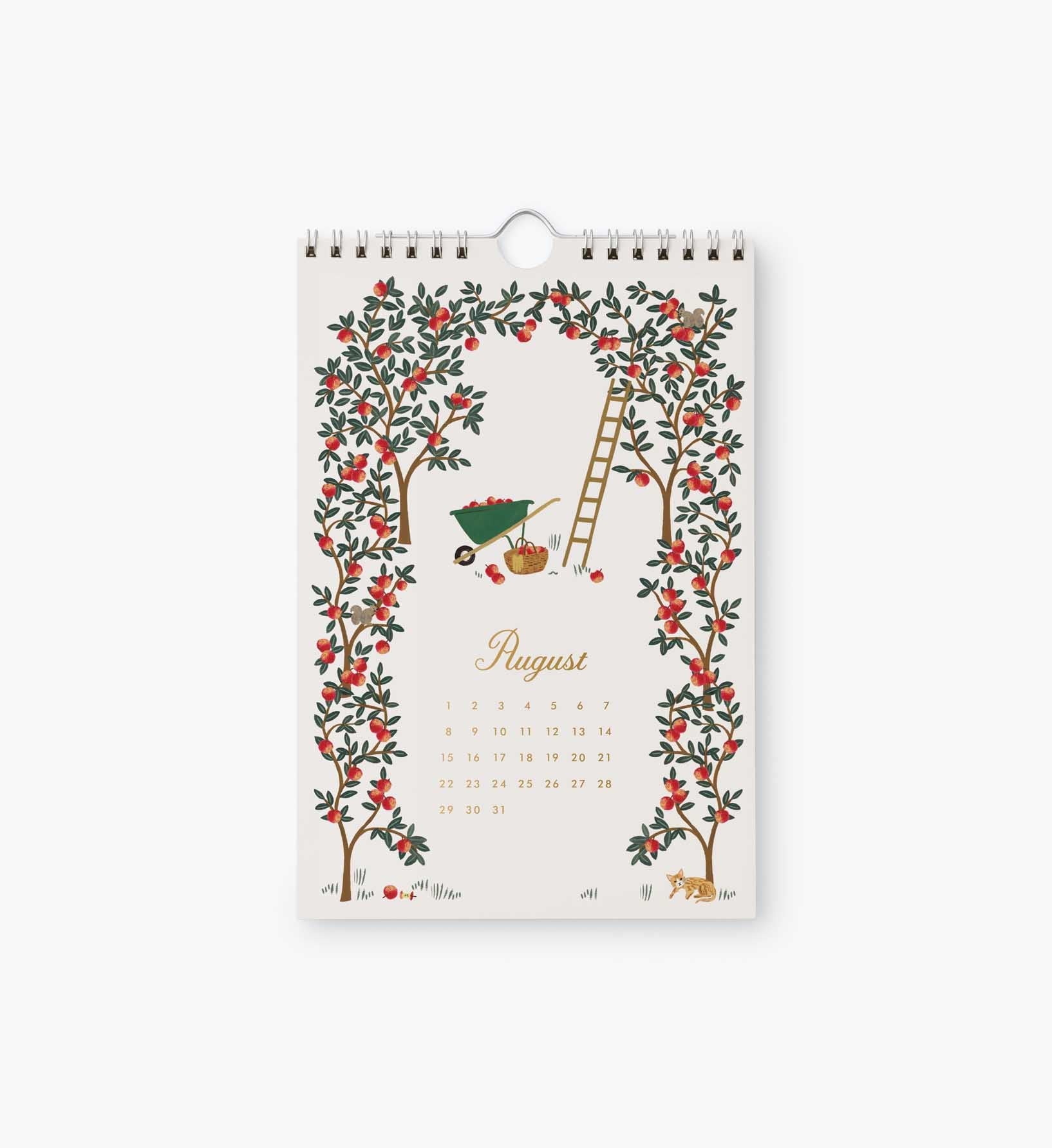 2027 Kitchen Calendar - Garden Study