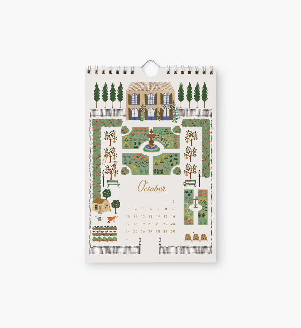 2027 Kitchen Calendar - Garden Study