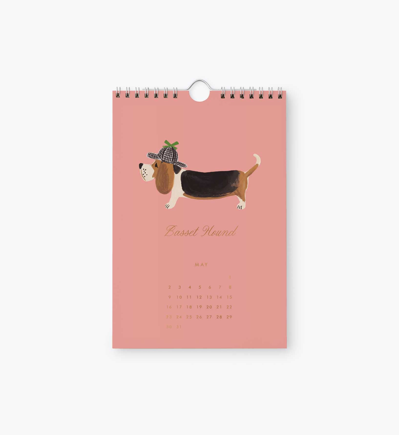 2027 Kitchen Calendar - Dog of the Month