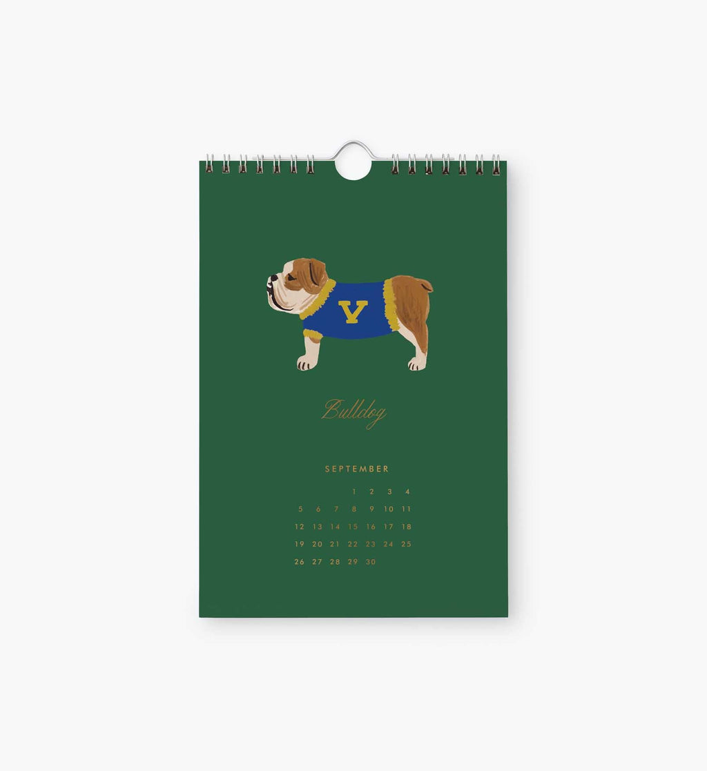 2027 Kitchen Calendar - Dog of the Month