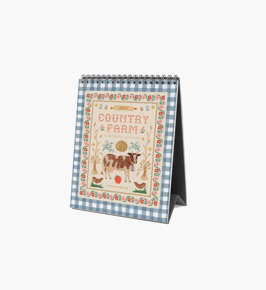 2027 Desk Calendar - Country Farm