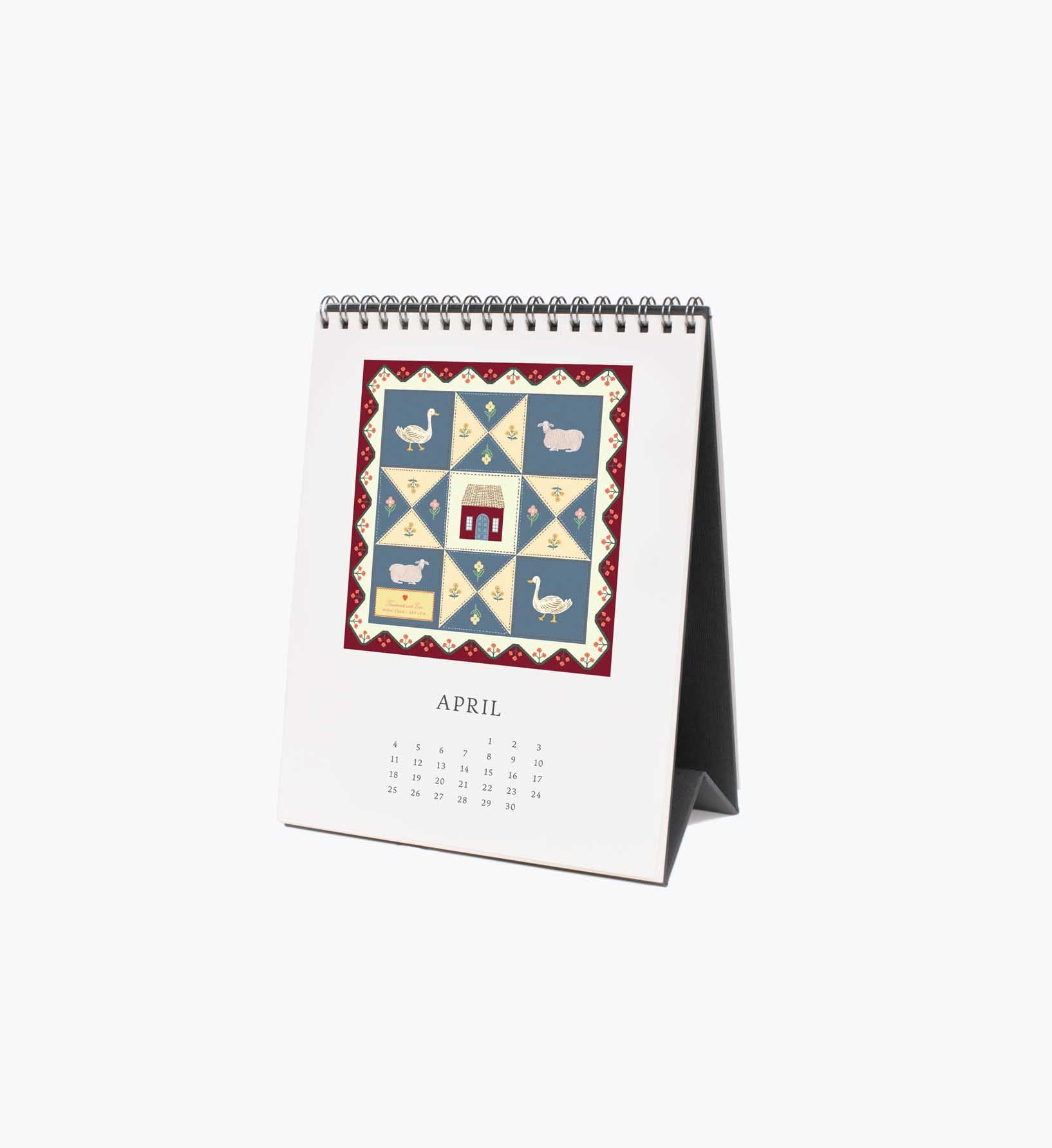 2027 Desk Calendar - Country Farm