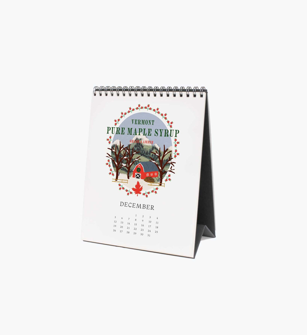 2027 Desk Calendar - Country Farm