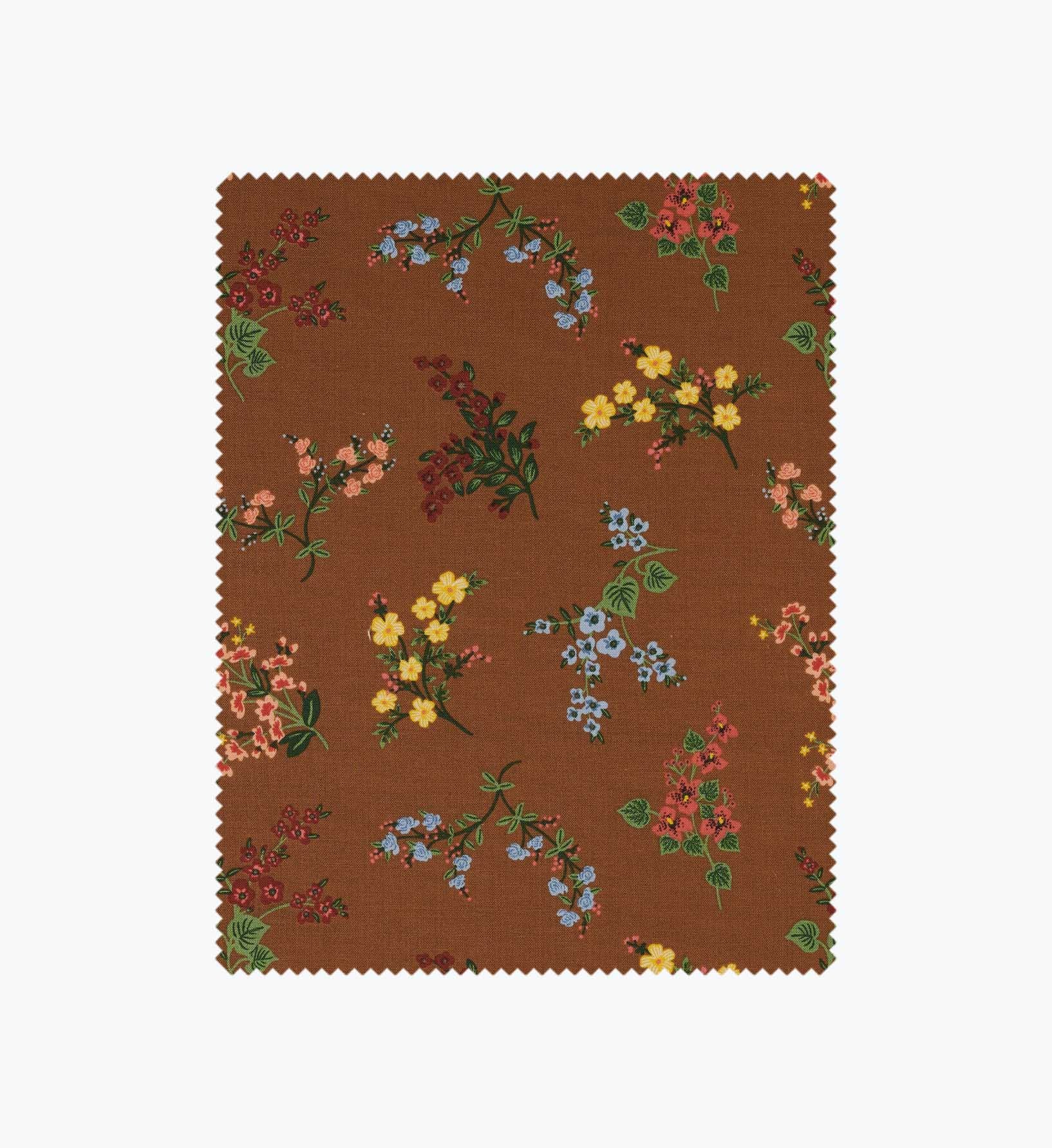Amelia Cotton Fabric - Clay
