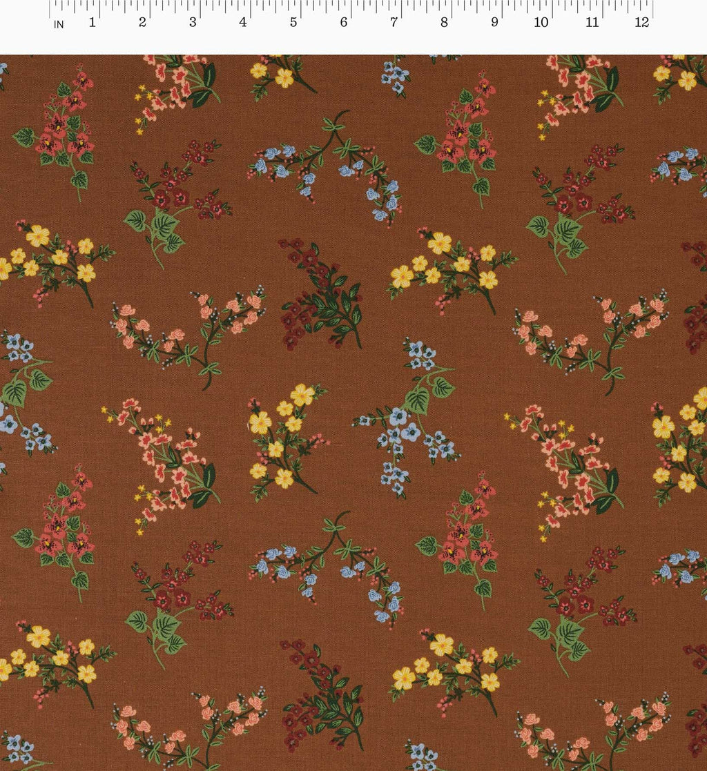 Amelia Cotton Fabric - Clay