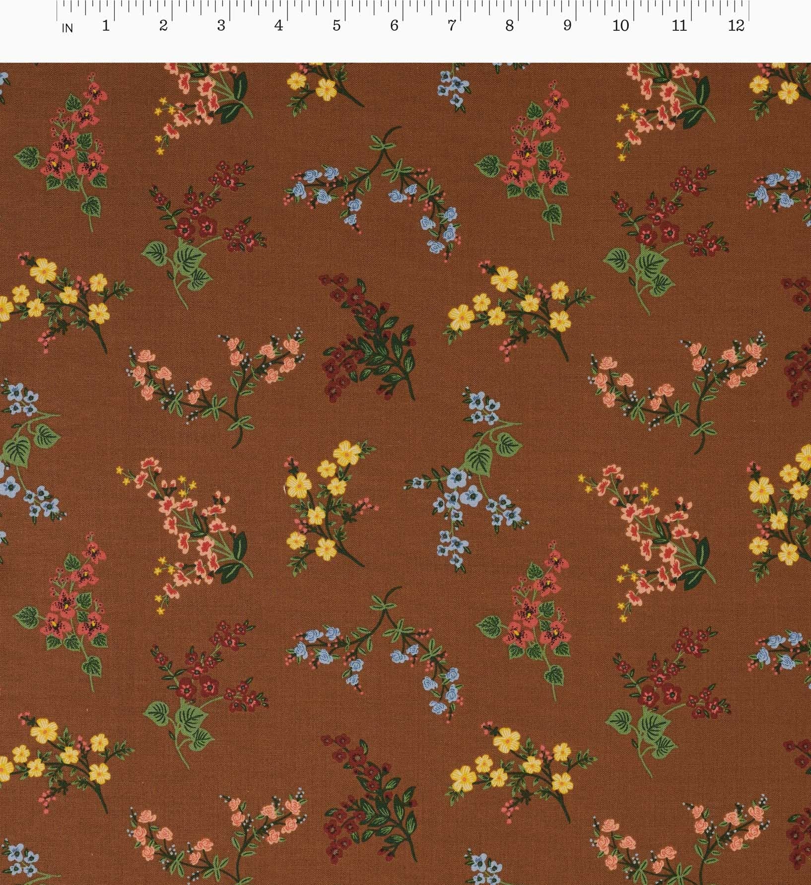 Amelia Cotton Fabric - Clay