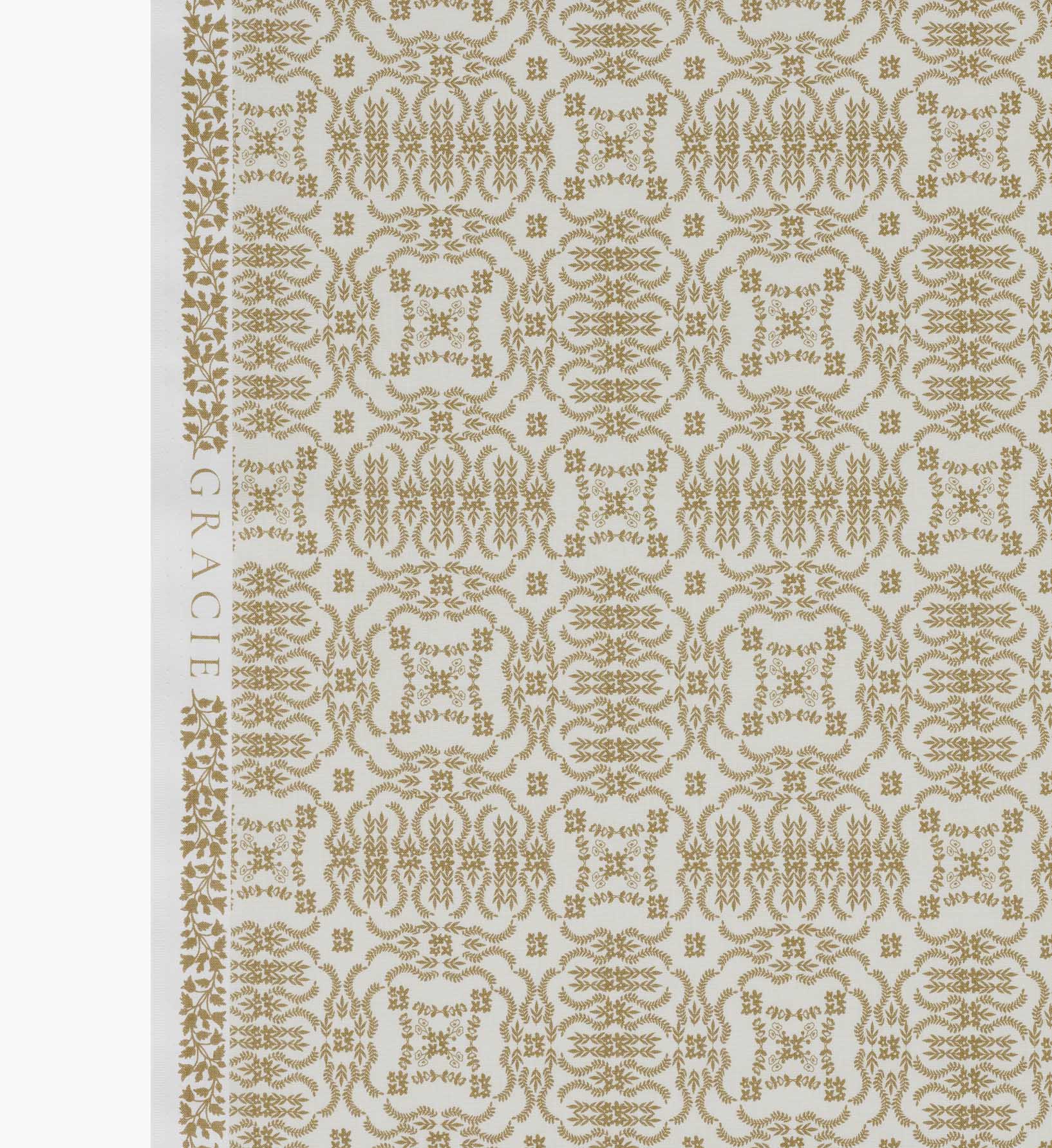 Heritage Cotton Fabric - Cream