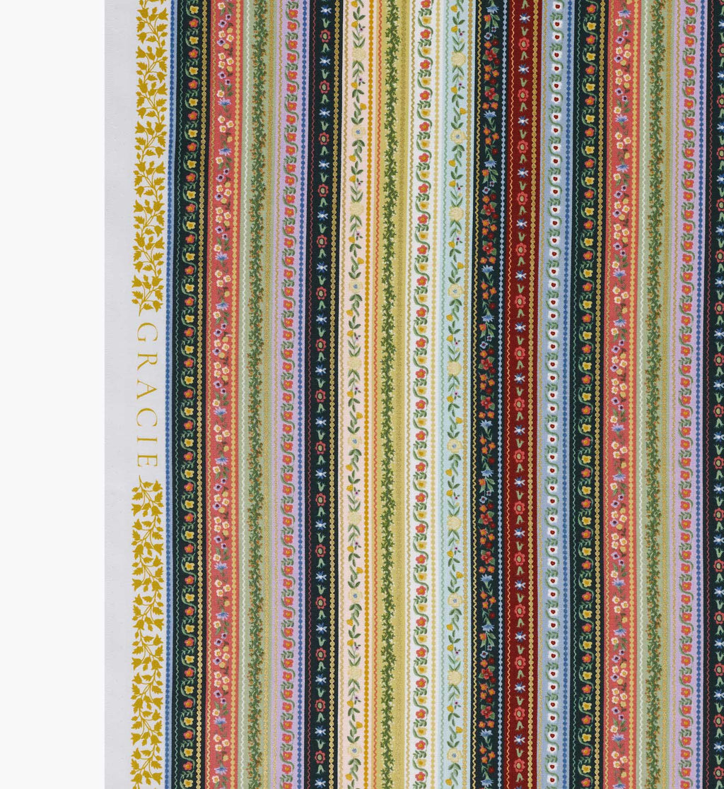 Gemma Cotton Metallic Fabric - Multi