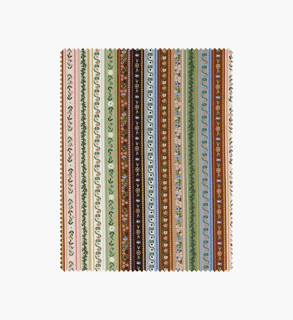 Gemma Cotton Metallic Fabric - Multi II