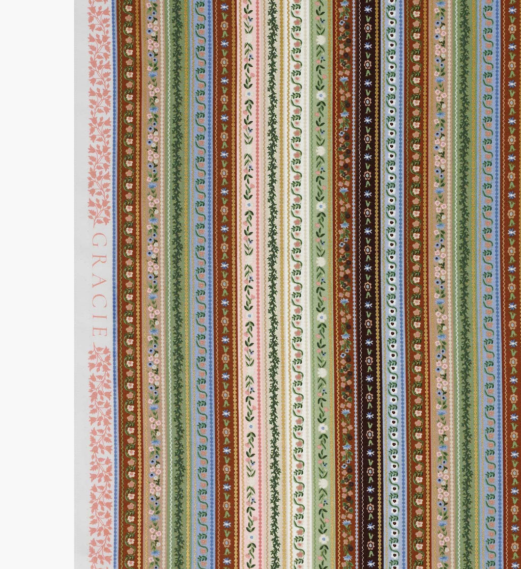 Gemma Cotton Metallic Fabric - Multi II