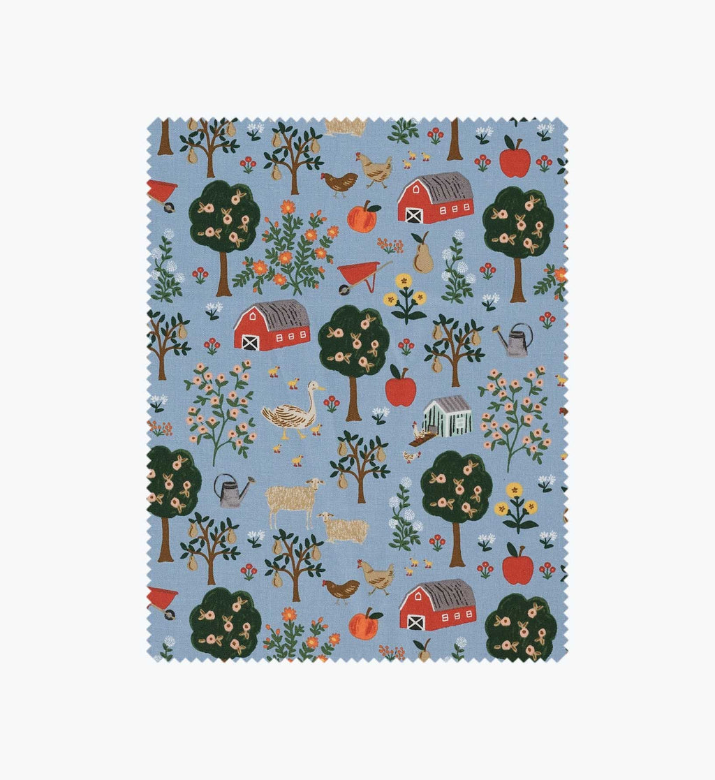 Farmhouse Cotton Fabric - Slate