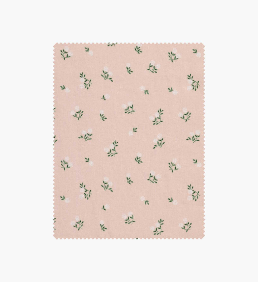 Ditsy Hydrangea Cotton Fabric - Pink