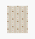 Farmhouse Stripe Cotton Fabric - Cream