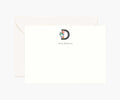 Monogram Personalized Stationery - D