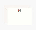 Monogram Personalized Stationery - N