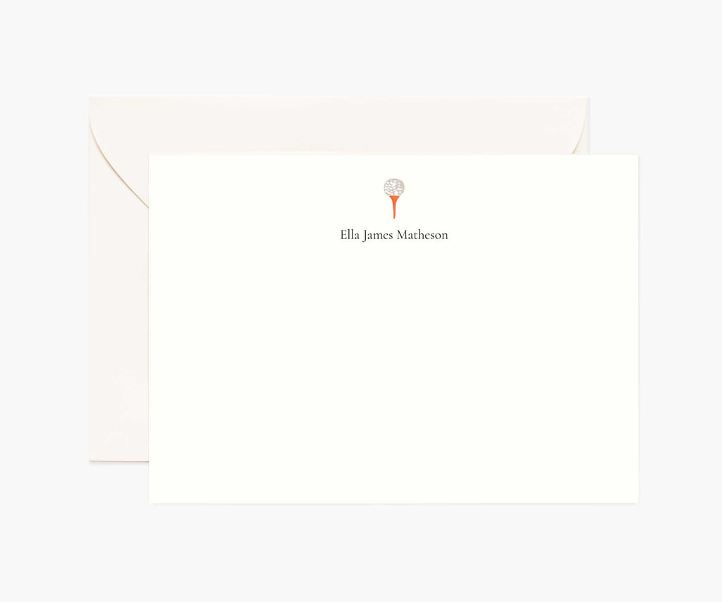 Activities Personalized Stationery  - Golf