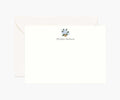 Floral Personalized Stationery  - Hydrangea Vase