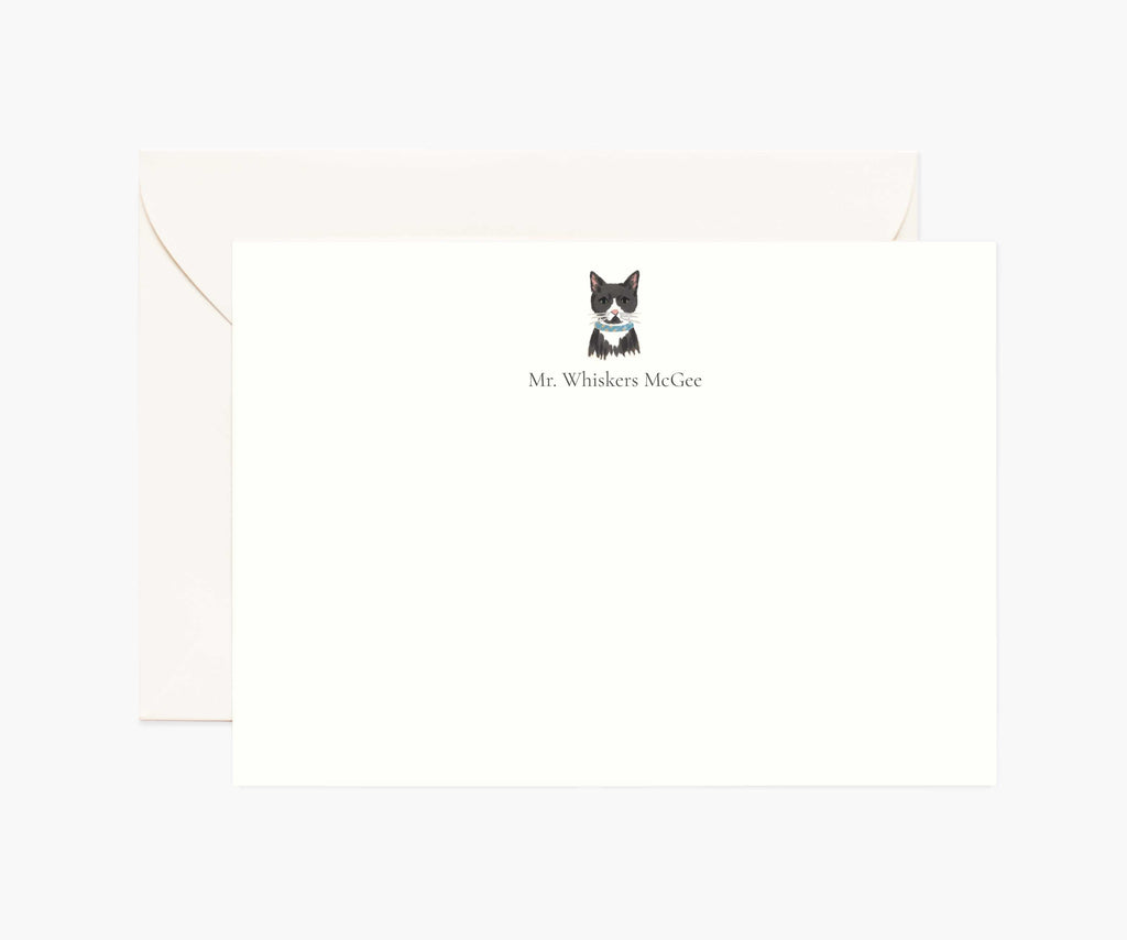Pets Personalized Stationery - Cat 1