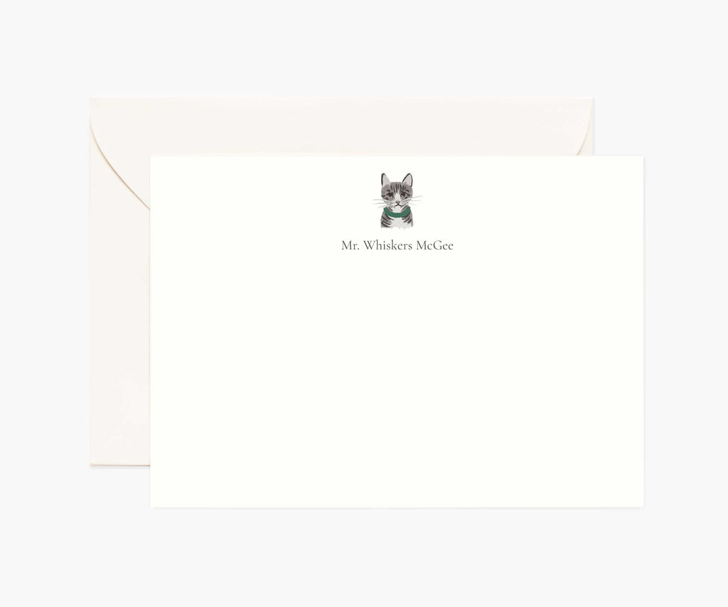 Pets Personalized Stationery - Cat 5