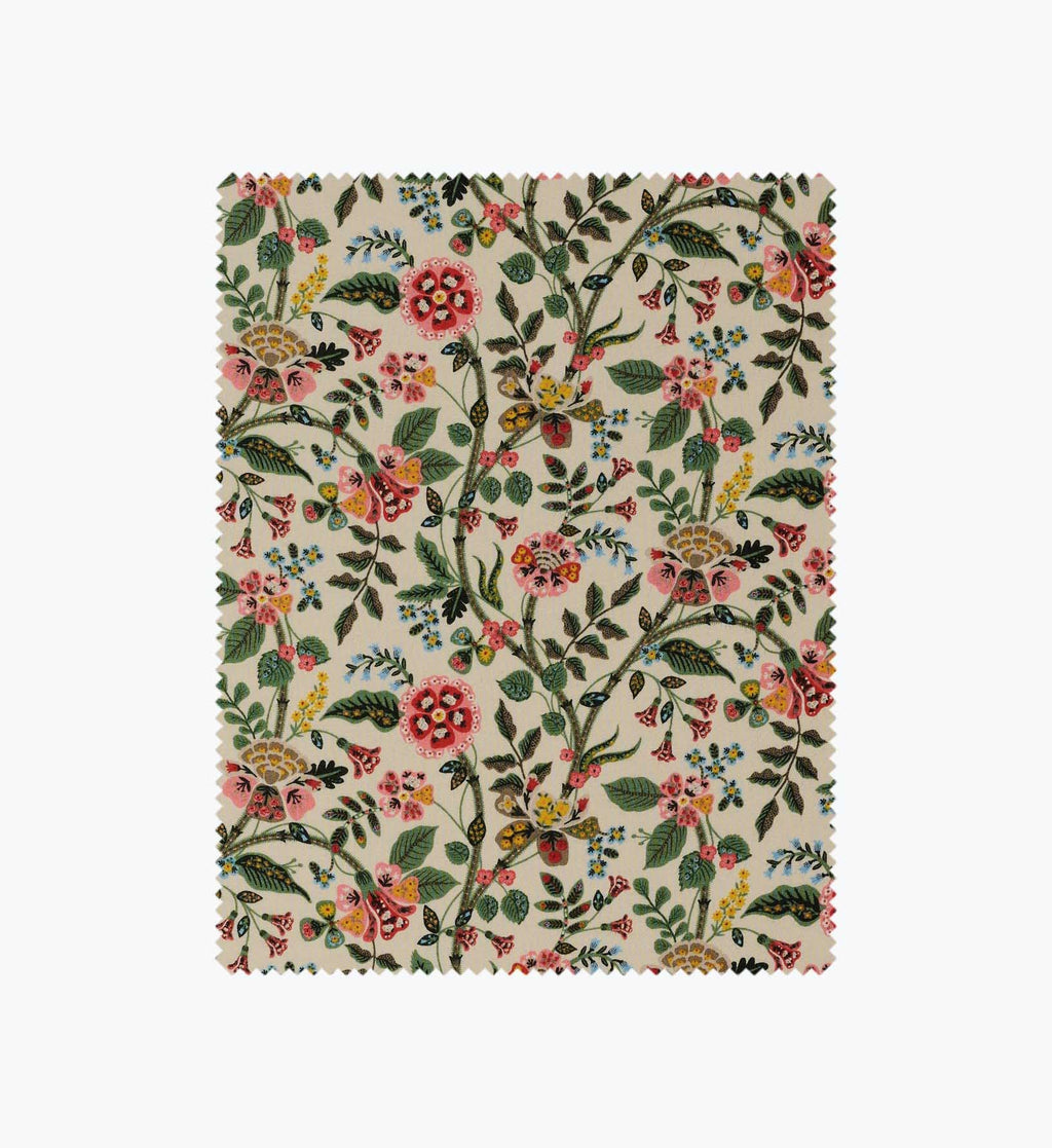 Gracie Rayon Fabric - Linen