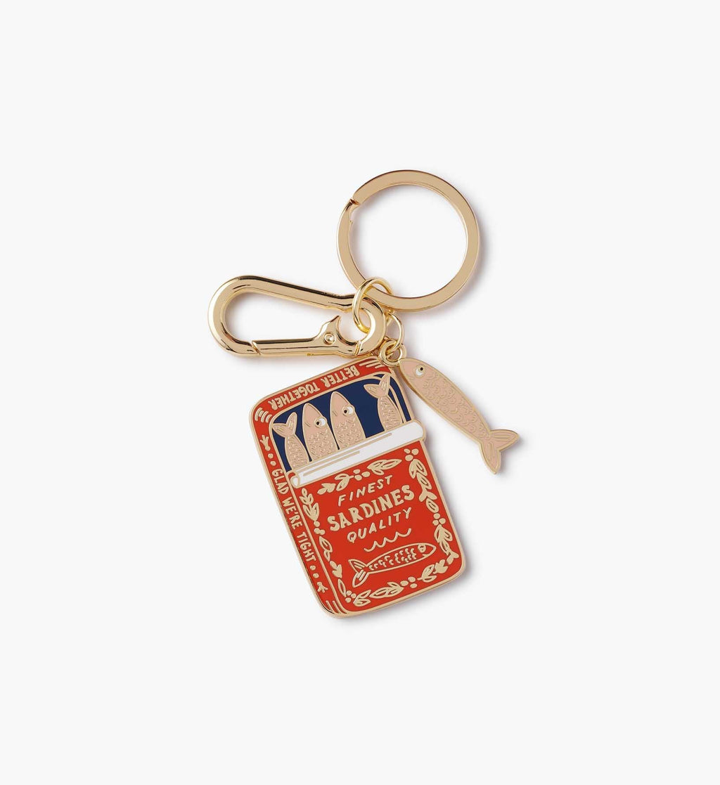 Enamel Keychain - Sardines