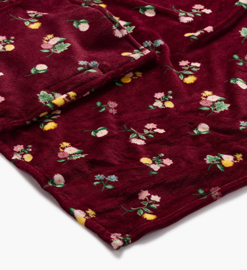Travel Fleece Blanket - Ditsy Dahlia