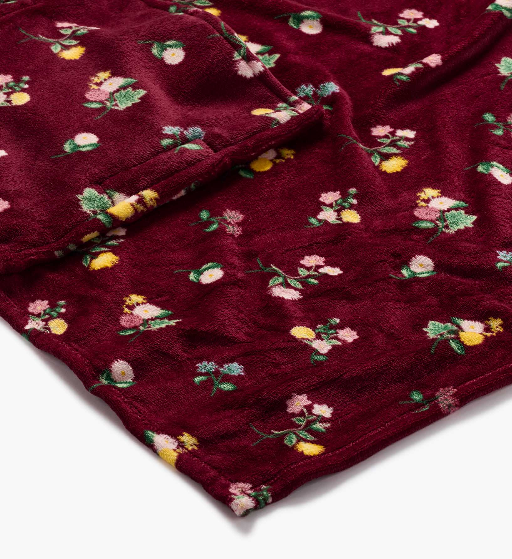 Travel Fleece Blanket - Ditsy Dahlia