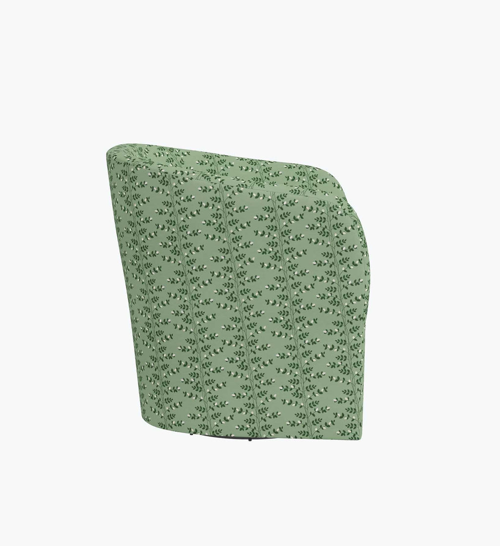 Pembroke Swivel Chair - Climbing Vines