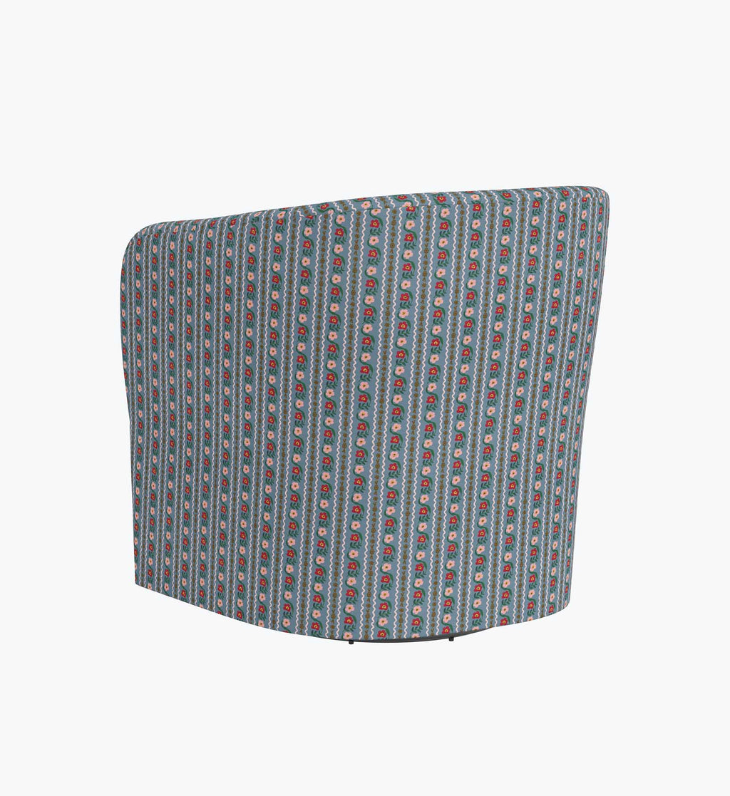 Pembroke Swivel Chair - Delphine