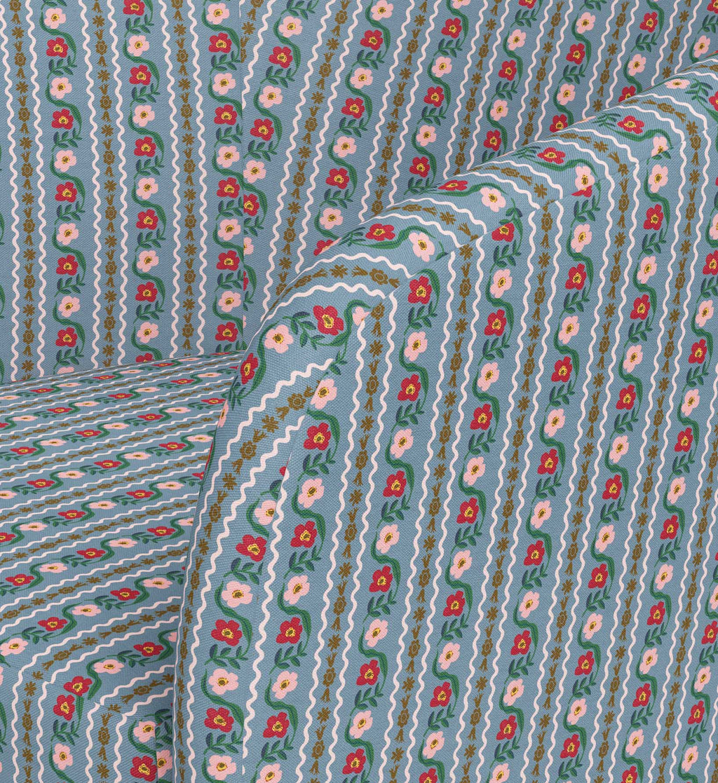 Pembroke Swivel Chair - Delphine