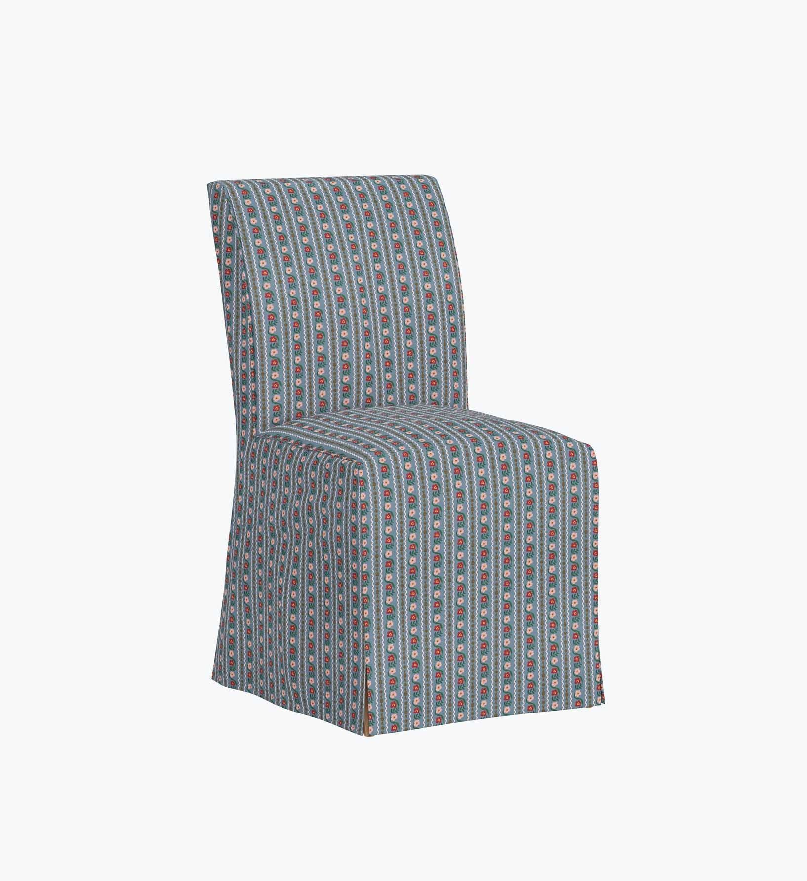 Frances Slipcover Dining Chair - Delphine