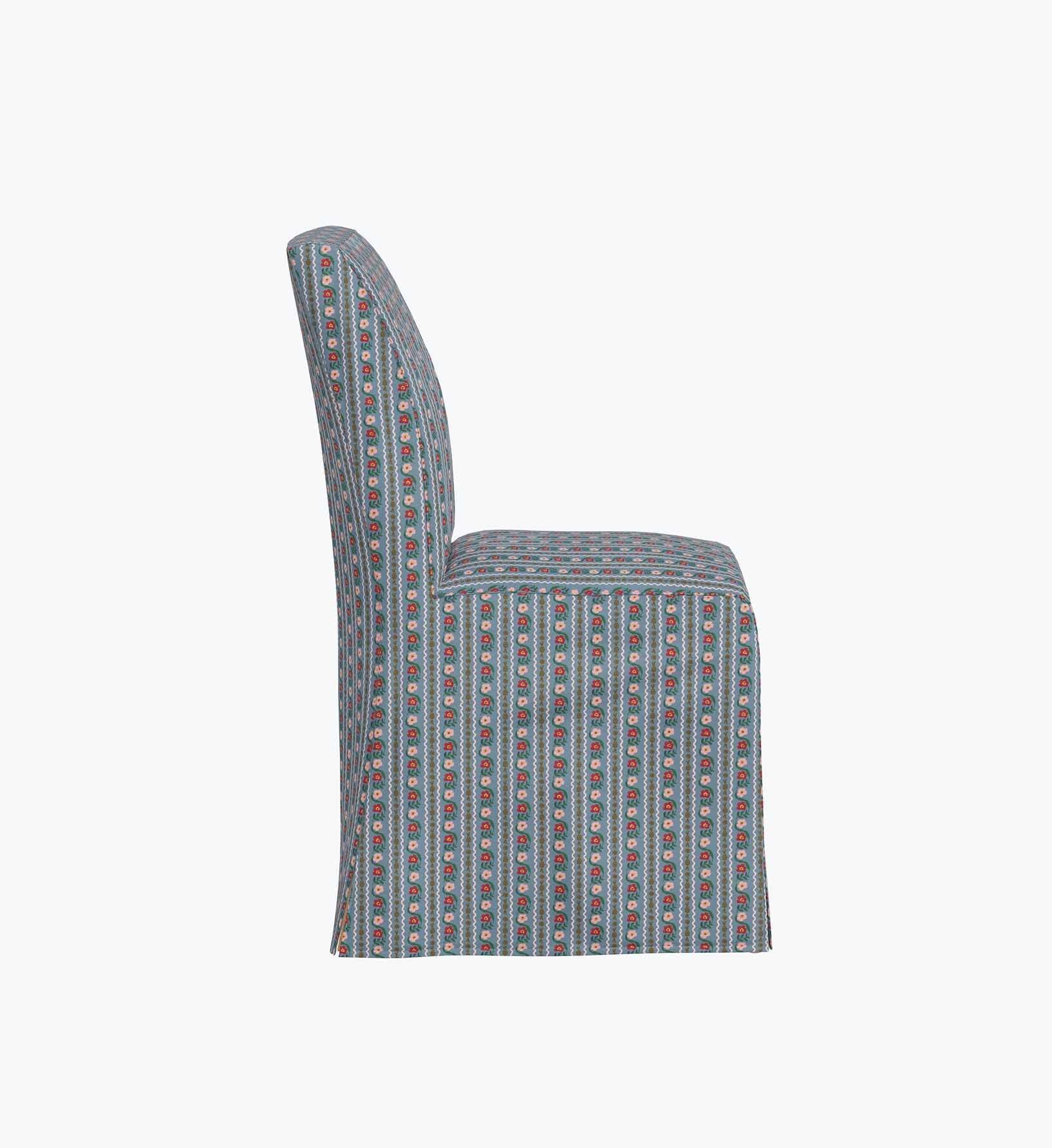 Frances Slipcover Dining Chair - Delphine