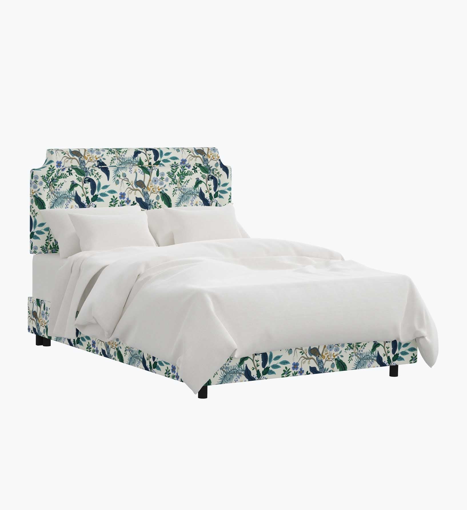 Hampton Bed - Peacock