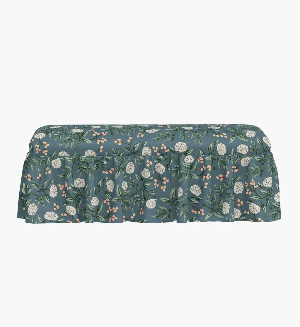 Surrey Dining Bench - Peonies