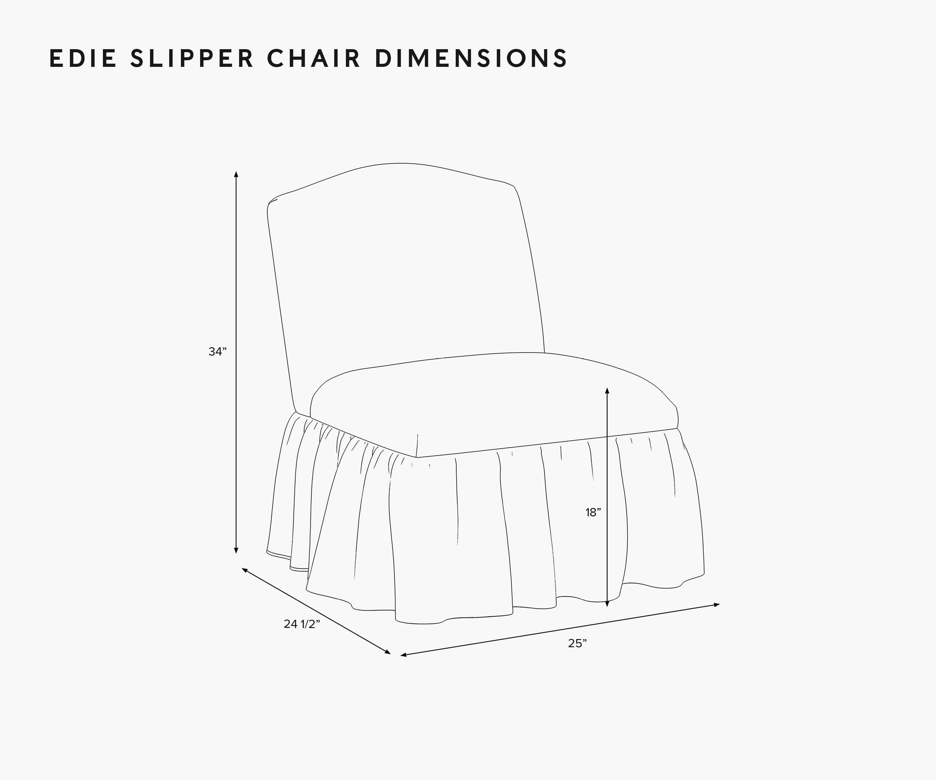 Edie Slipper Chair - Aviary