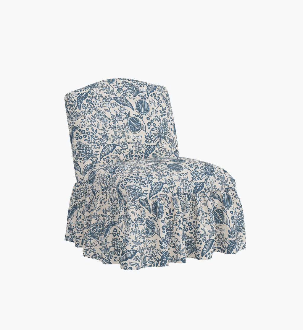 Edie Slipper Chair - Pomegranate