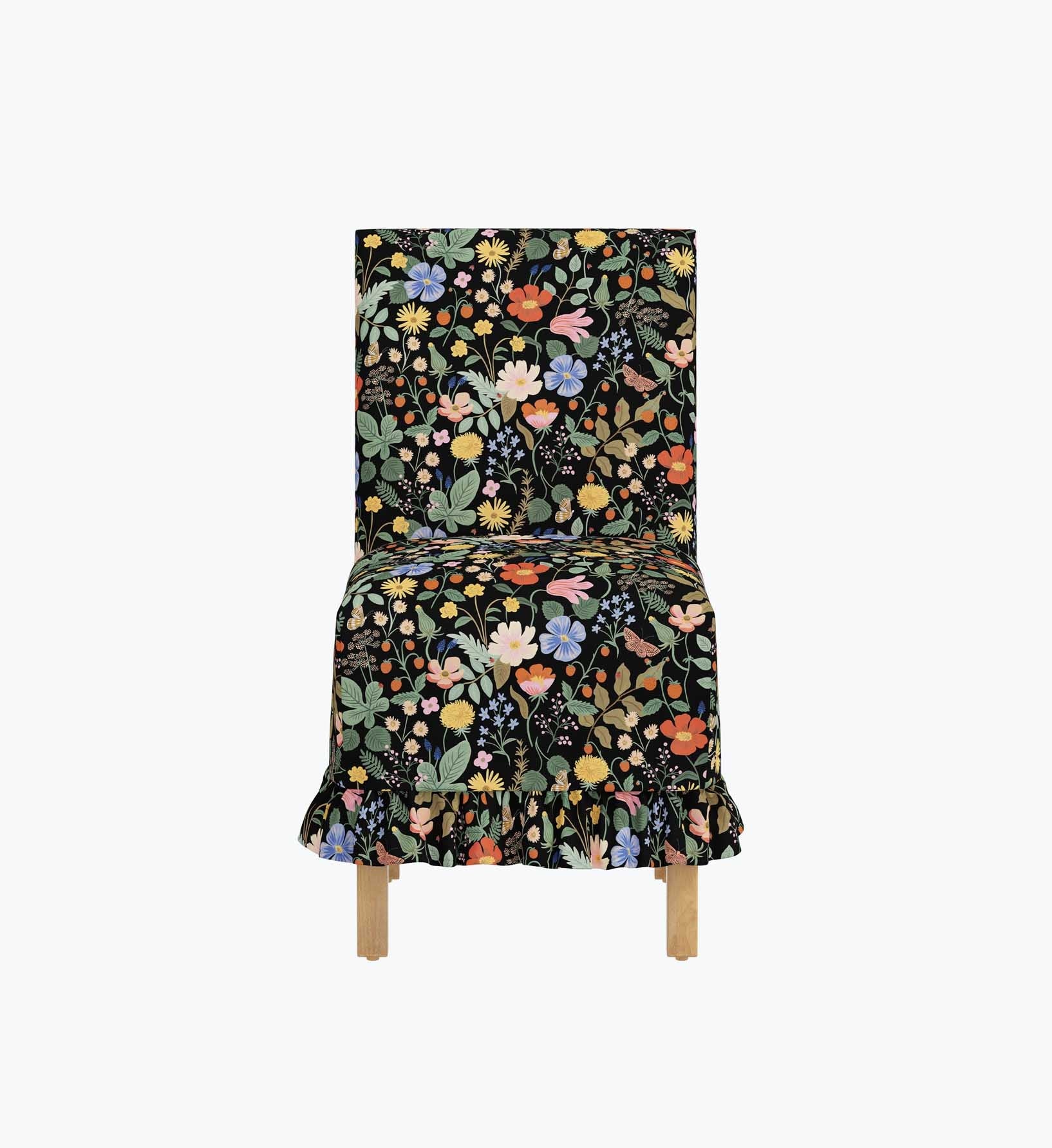 Louise Slipcover - Strawberry Fields