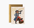Pirate Birthday Card - Single Card