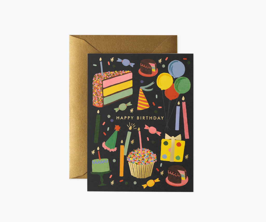 Birthday Treats Birthday Card - Single Card